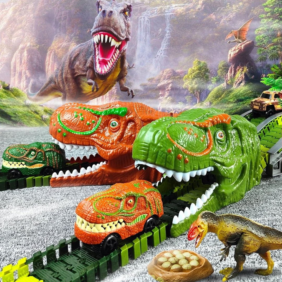 Skanto | Interaktiv dino togspill for fantasifulle barn fra 3 år og oppover