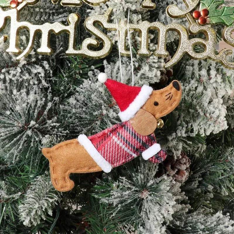 Skanto | Juledekorasjoner Klednings Pølsehund Liten Anheng