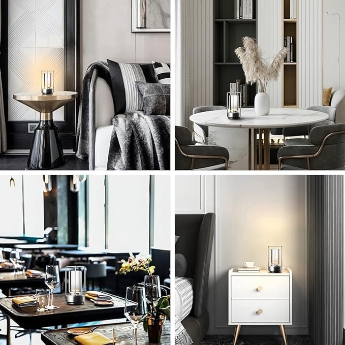 Skanto | Retro Metall Bordlampe