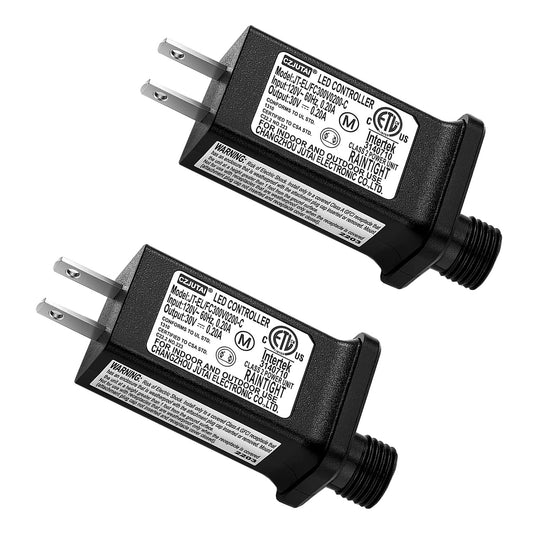Norvo | 2Pcs Erstatning 30V 0.2A Led Transformator Modell Jt-El/Fc300V0200-C Klasse 2 Strømforsyning Ip44 Led Lyskontroller Lav Spenning Tr