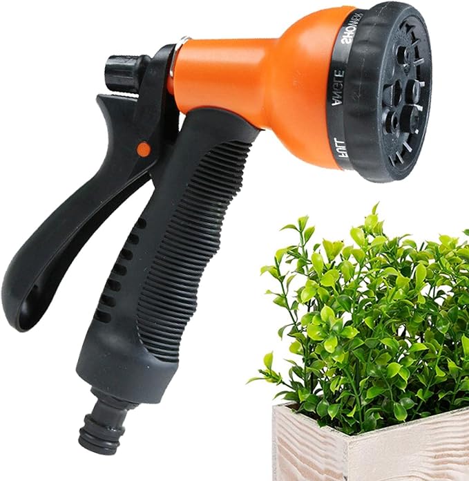 Skanto | Hageslangepistol med 7 funksjoner – Fleksibel vanningdysse for hageplanter