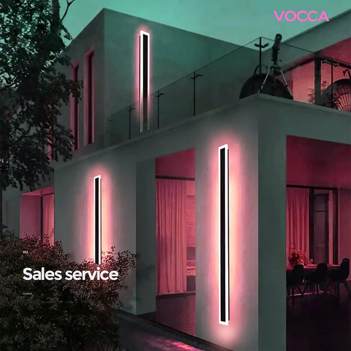 Skanto | Utendørs LED vegglampe Moderne dimbar stripe