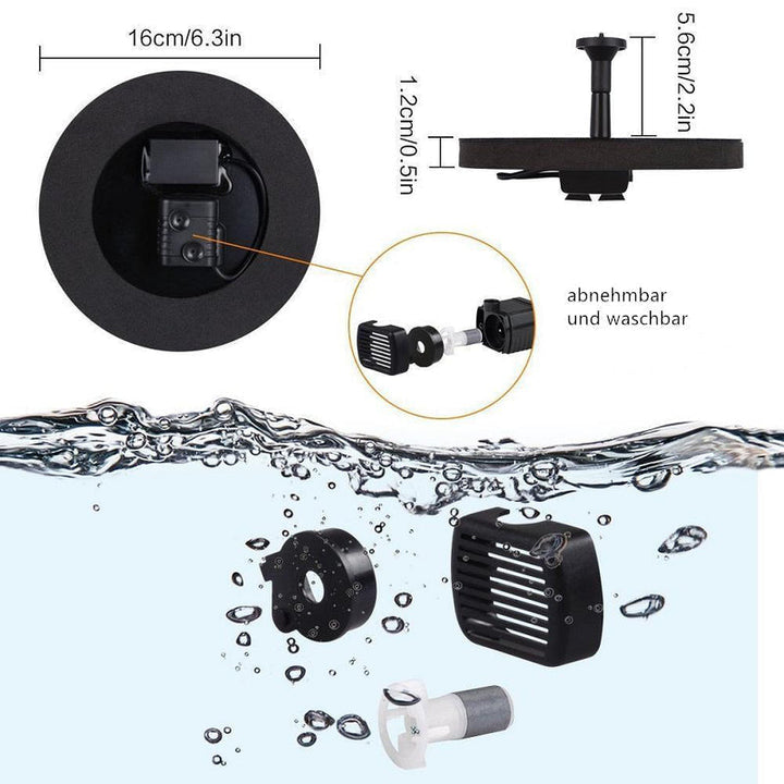 Skanto | Solar Fountain Pump