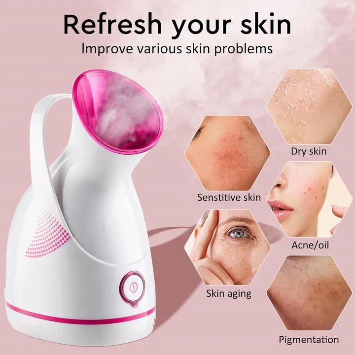 Skanto | Nano-Ionic Ansiktsdampmaskin | For Dypvirkende Hudpleie