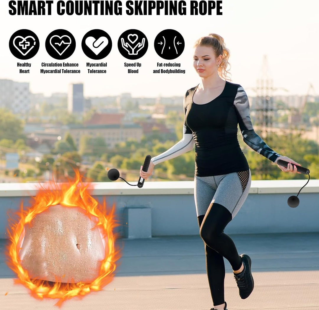 Skanto | Smart Hoppetau – Trådløs Fitness med Sanntidsovervåking