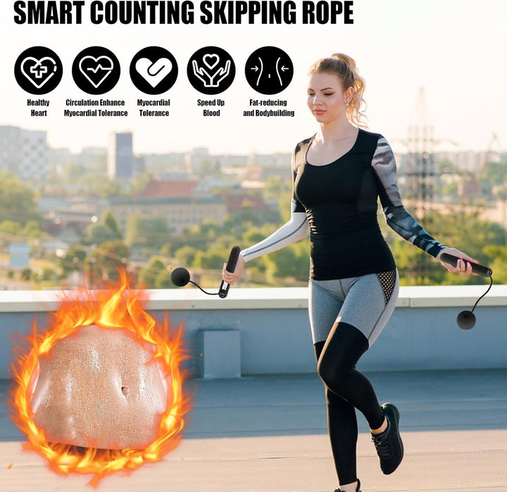 Skanto | Smart Hoppetau – Trådløs Fitness med Sanntidsovervåking