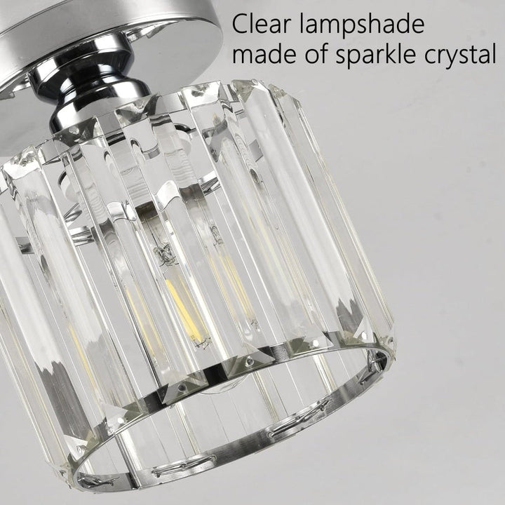Skanto | Taklampe Krystall Flush Mount Moderne Armatur