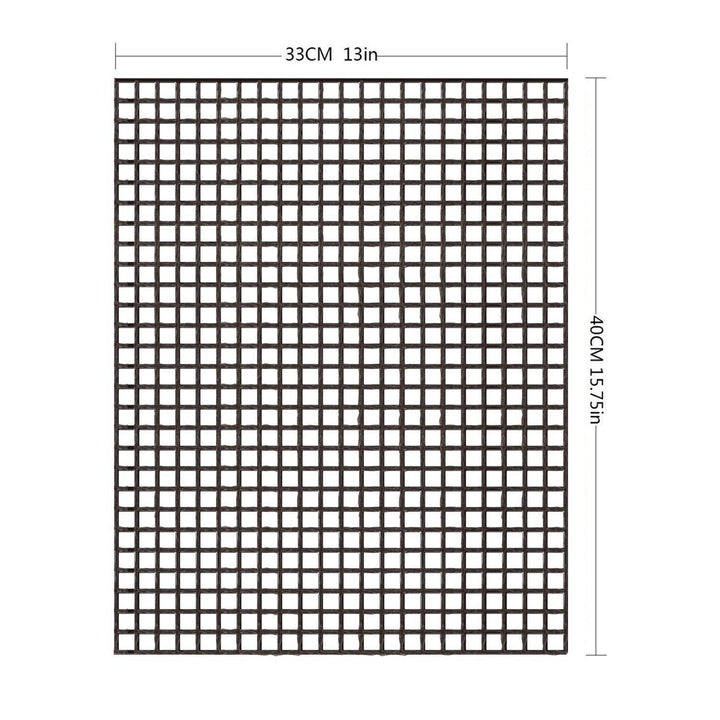 Teflon Non-stick BBQ Grill Mesh Mat for Reusable Cleaning | Skanto