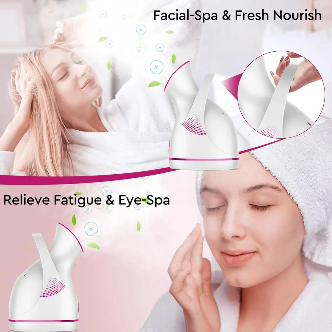 Skanto | Nano-Ionic Ansiktsdampmaskin | For Dypvirkende Hudpleie