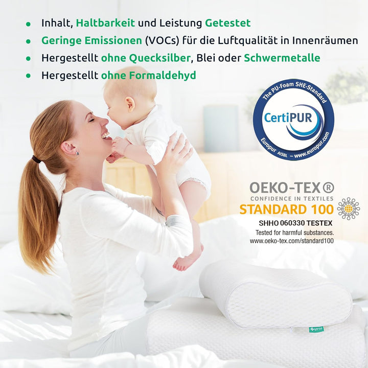 Skanto | Ergonomisk Ortopedisk Nakkepute