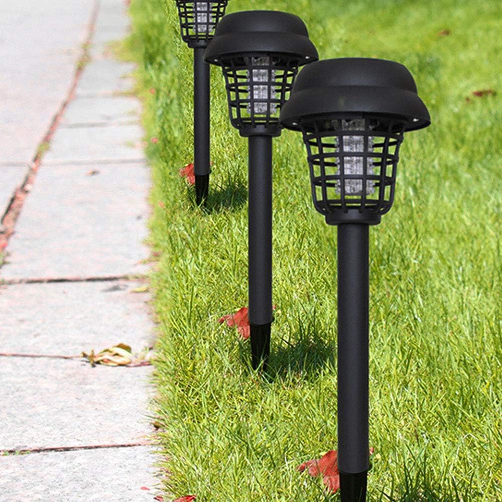Skanto | Sol Insektdreper med LED Lys – Vanntett Hagebelysning for Myggavvisning