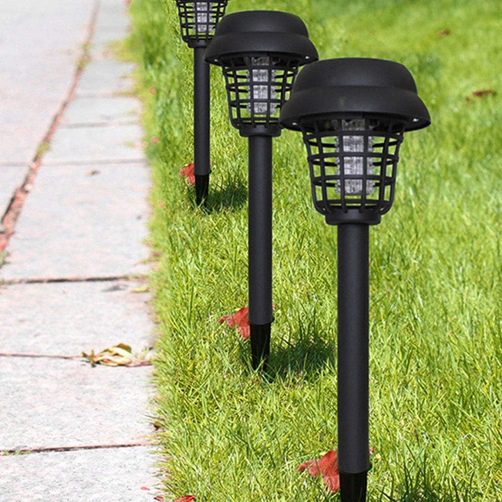 Skanto | Sol Insektdreper med LED Lys – Vanntett Hagebelysning for Myggavvisning