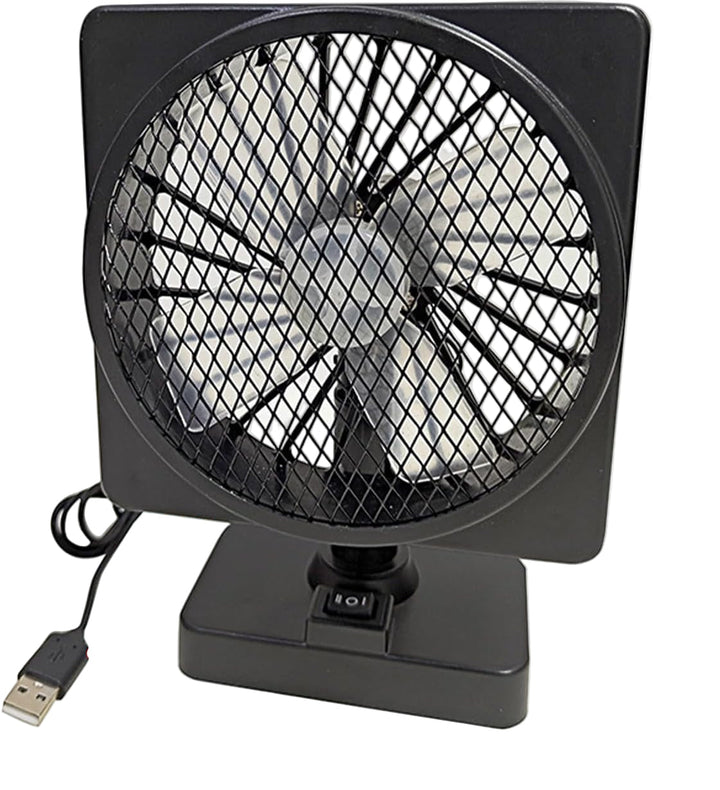 Skanto | 12V USB Luftsirkulator Bilstyling Kjølevifte med 360° Rotasjon (1+1 GRATIS) – Aurovent