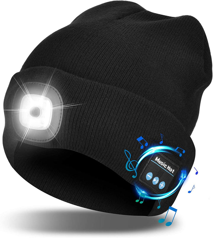 Skanto | Bluetooth Lue Lys Trådløse Hodetelefoner
