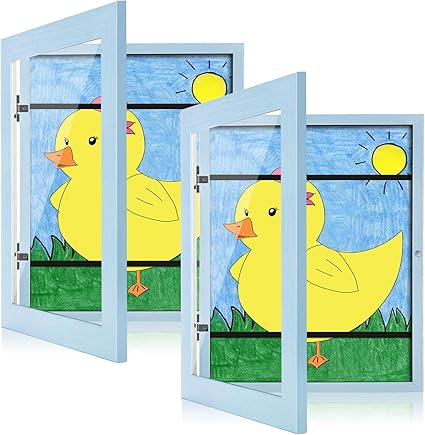 Norvo | ArtNest Magnetisk Ramme | Kreativ utstillingsløsning for barns kunstverk