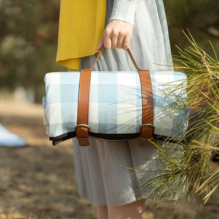Picnic teppe for utendørs – Vanntett & Sandfri | Perfekt for utendørseventyr | Skanto