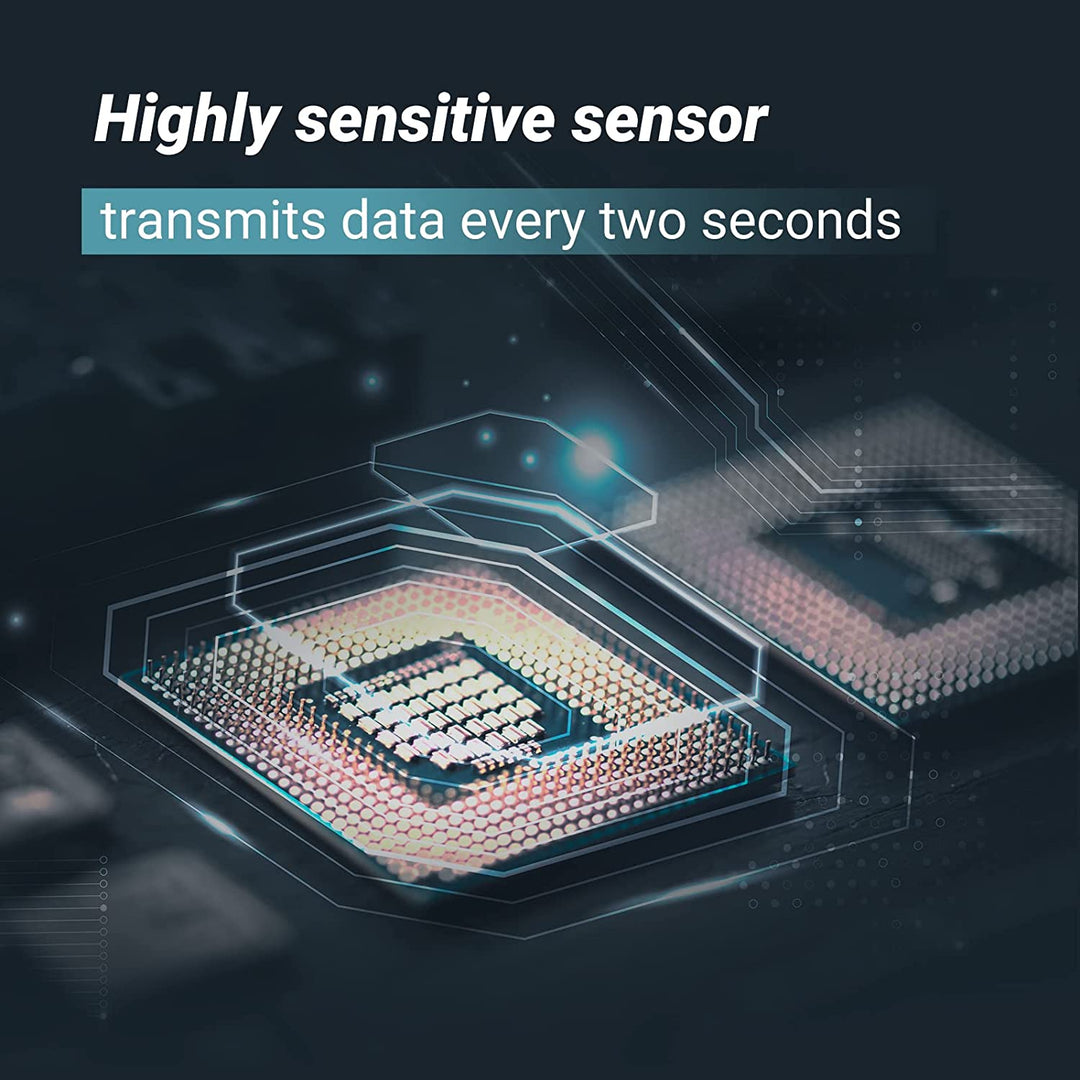 INKBIRD WiFi 3-i-1 Innendørs CO2 Detektor IAQM-068W | Skanto