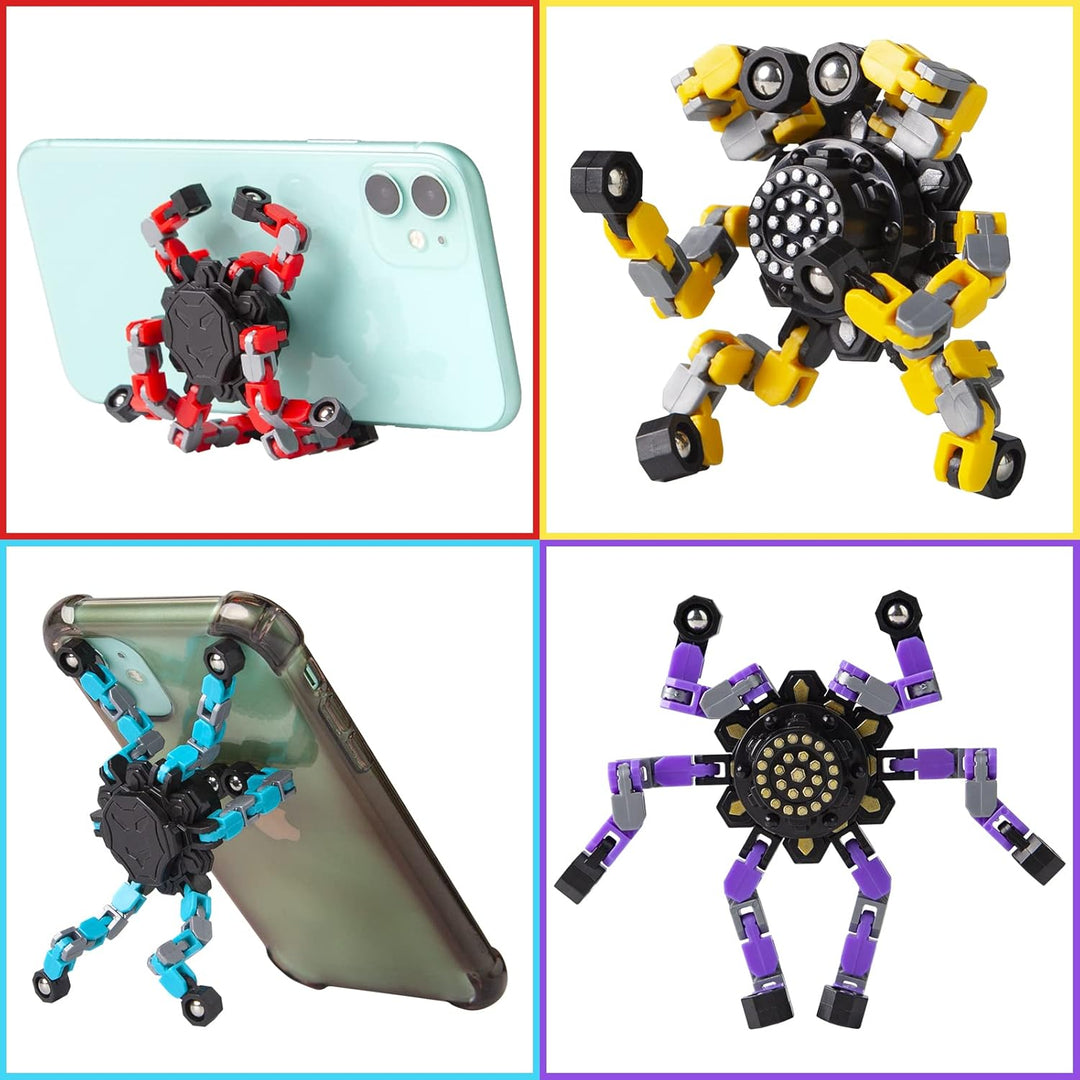 Skanto | Forvandlingsbare Fidget Spinnere 4 Pcs