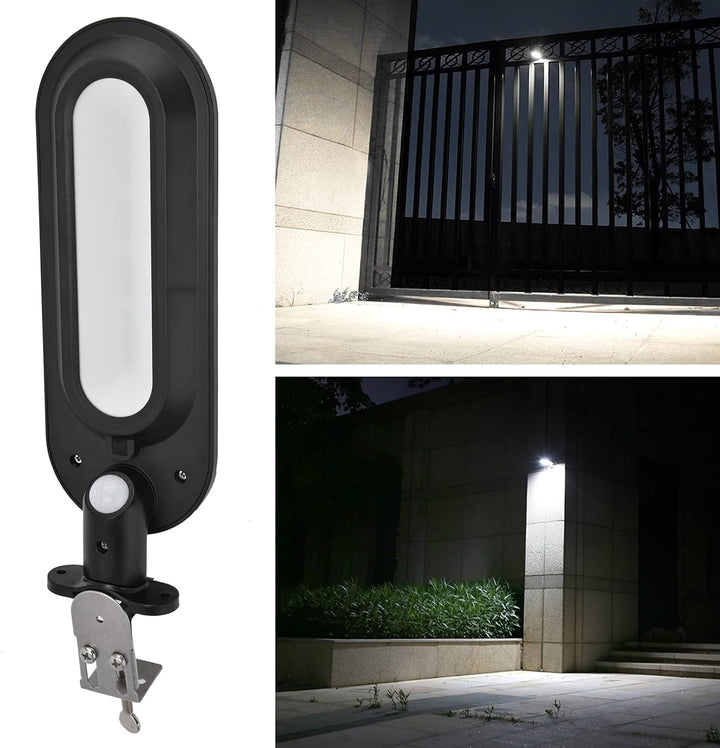 Skanto | Solcellevegglys med bevegelsessensor – LED utendørsbelysning for hage og terrasse