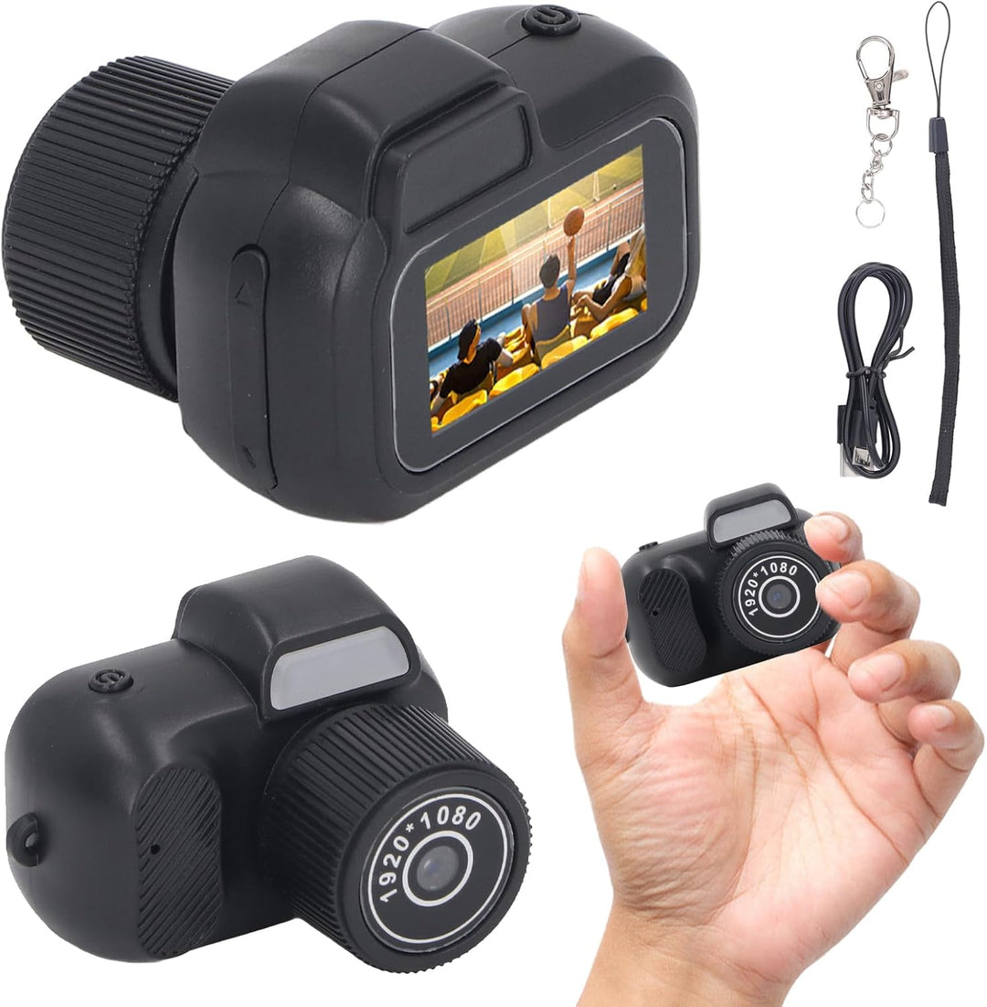 Skanto | Mini Digital Camera 1080P Fargeskjerm og 100-minutters batteri – Lurevo (1+1 GRATIS)