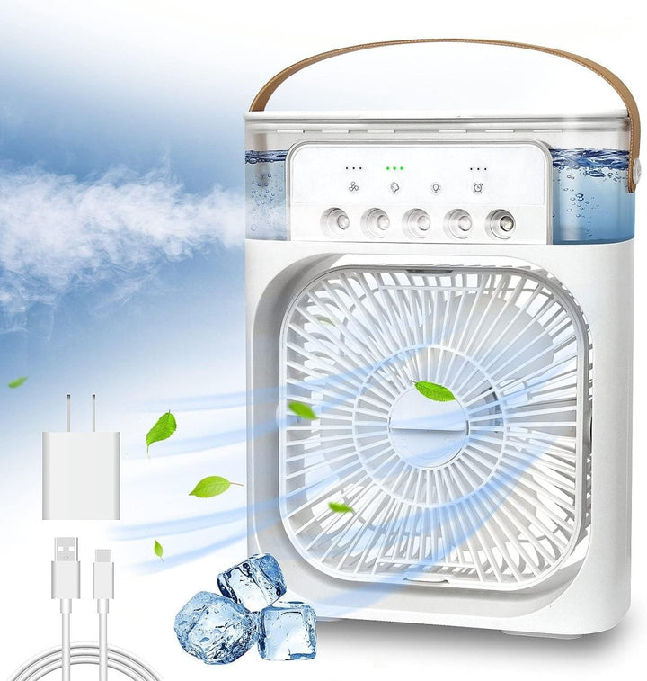 Skanto | HydroCool Vifte - Umiddelbar Kjøling - Sommerkomfort - Energisparing
