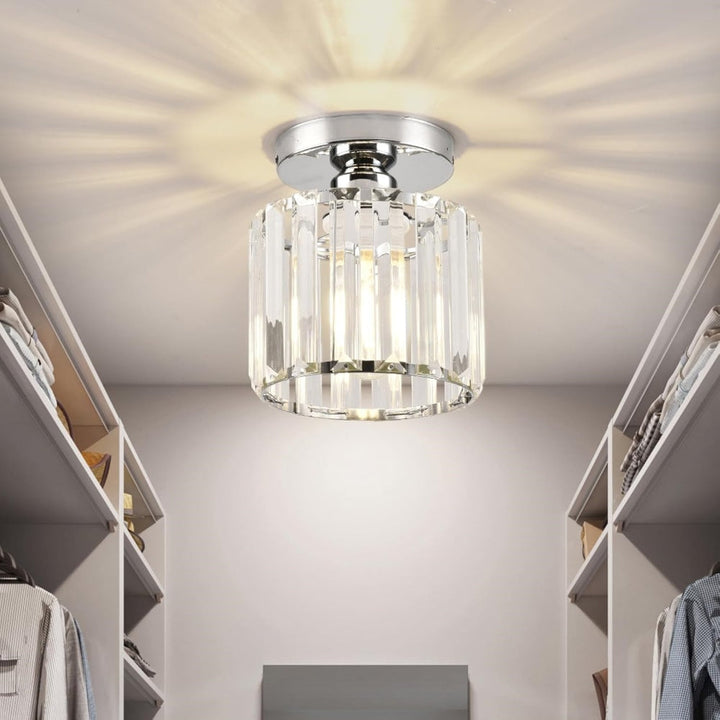 Skanto | Taklampe Krystall Flush Mount Moderne Armatur