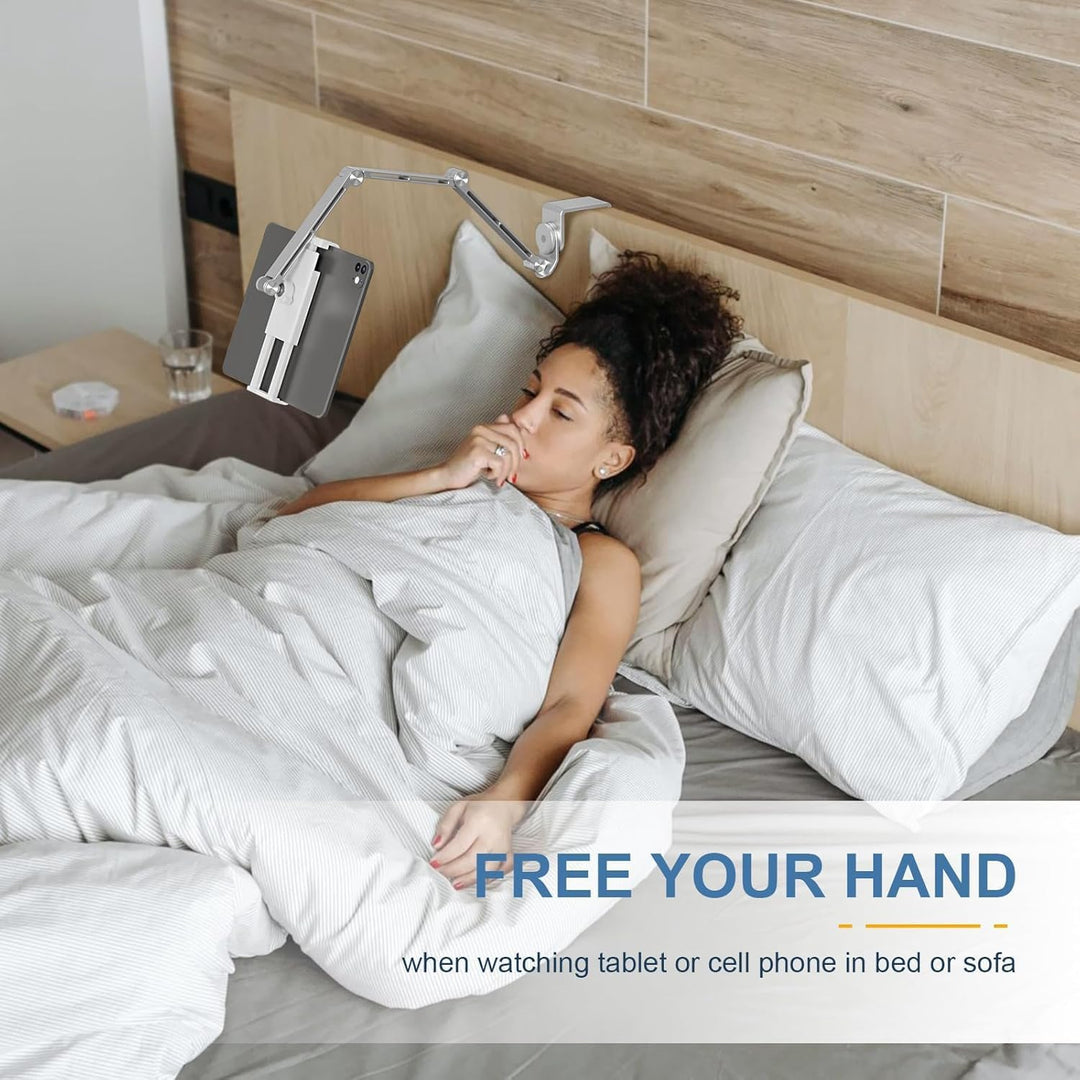 Skanto | Justerbart aluminiumstativ for nettbrett med 360° rotasjon – Movaro