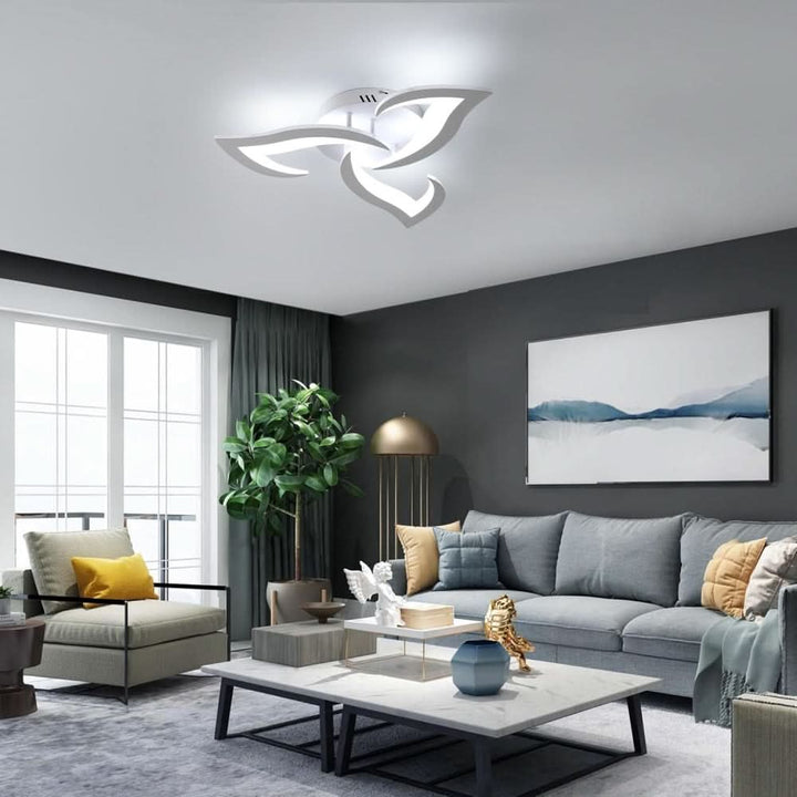 Skanto | Moderne Blomsterformet LED Taklampe for Hjemmedekorasjon