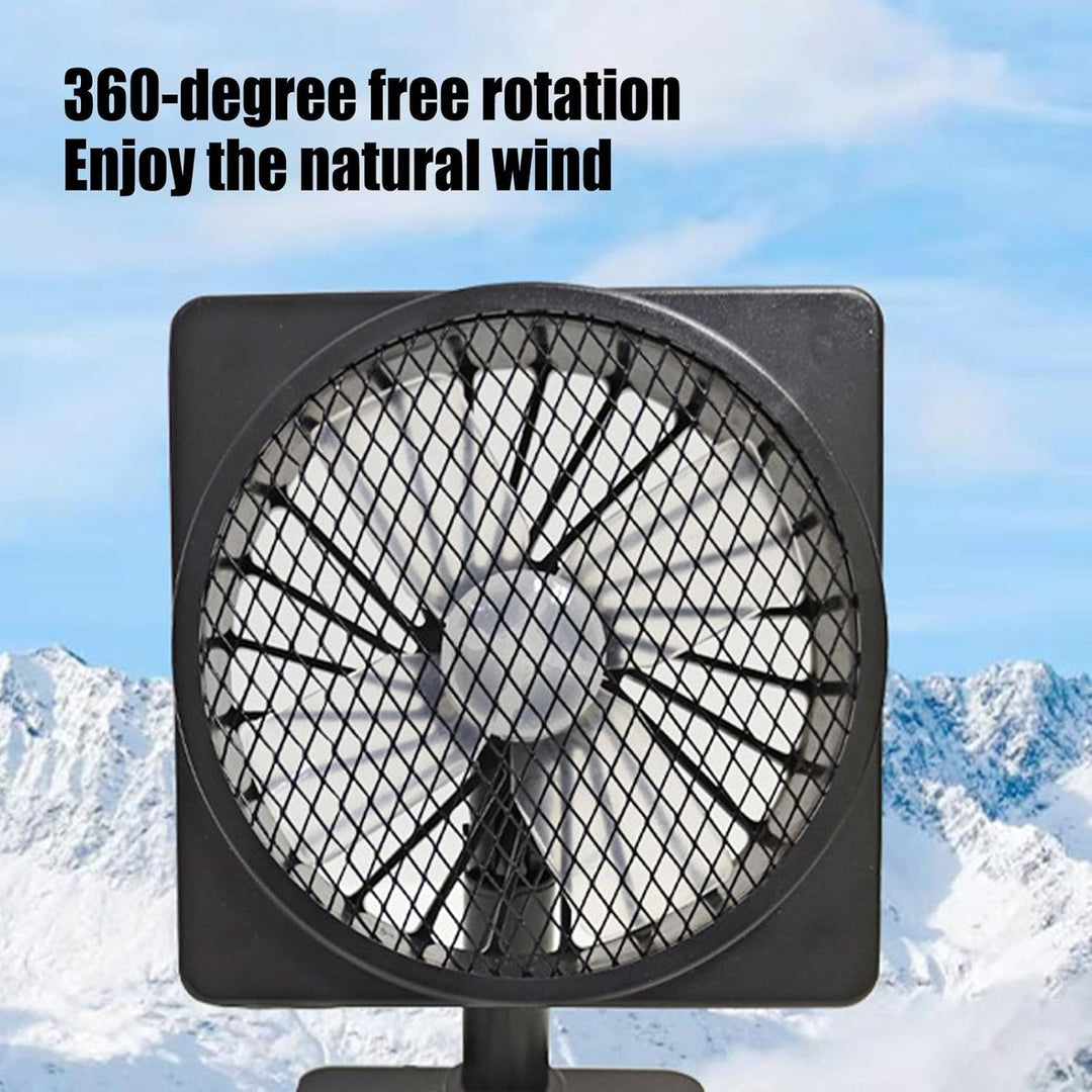 Skanto | 12V USB Luftsirkulator Bilstyling Kjølevifte med 360° Rotasjon (1+1 GRATIS) – Aurovent
