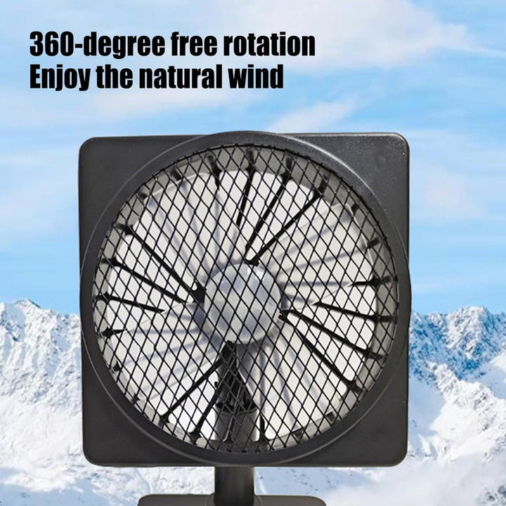 Skanto | 12V USB Luftsirkulator Bilstyling Kjølevifte med 360° Rotasjon (1+1 GRATIS) – Aurovent