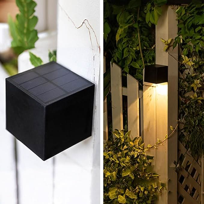 Solar LED Utendørs Vegglampe | Skanto