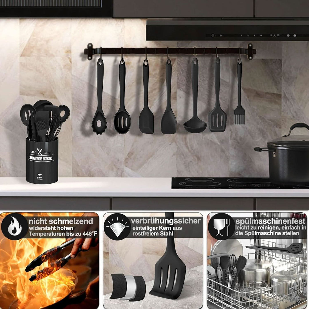 Skanto | KitchenPro - Silikon Kjøkkenredskapssett