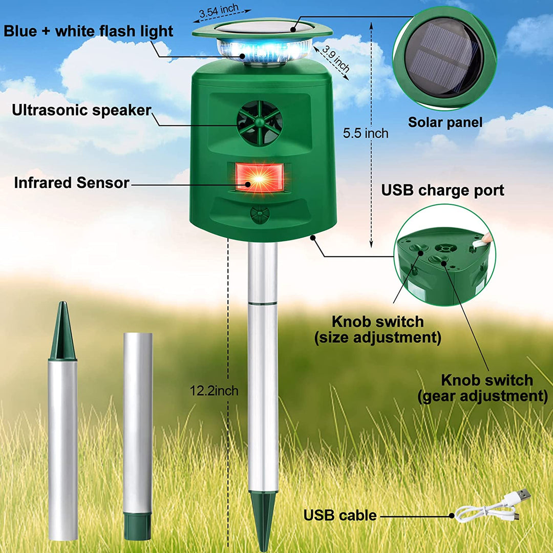 Skanto | Solar Ultralyd Avskrekker