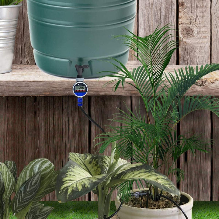 Skanto | Digital vanning klokke med LCD skjerm – Automatisk hagevanning for planter