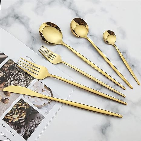 Norvo | Minimalistisk Bestikk 36 Stykker I Rustfritt Stål: Eleganse Og Holdbarhet