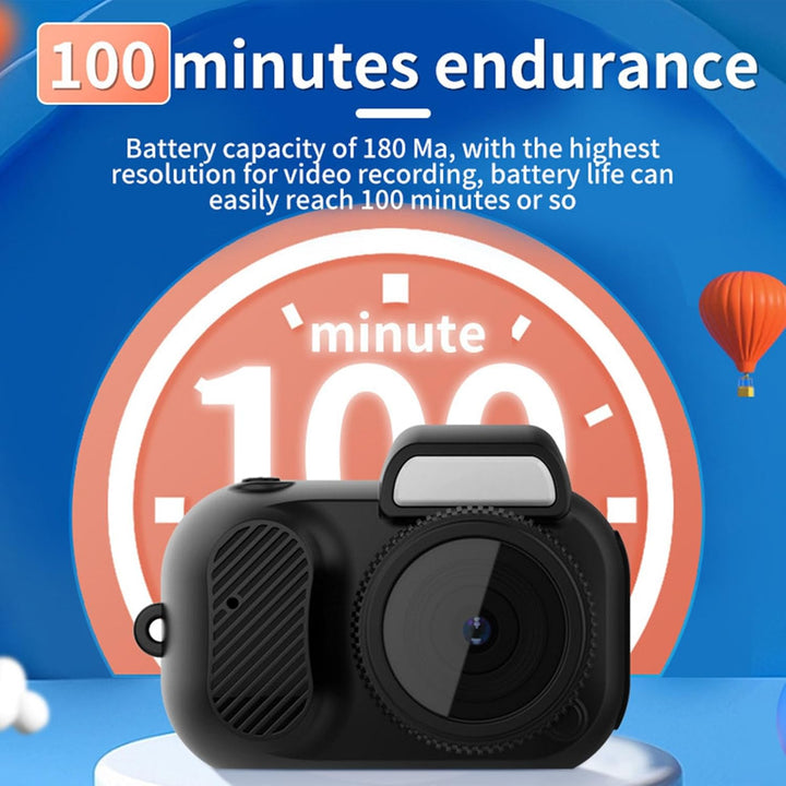 Skanto | Mini Digital Camera 1080P Fargeskjerm og 100-minutters batteri – Lurevo (1+1 GRATIS)