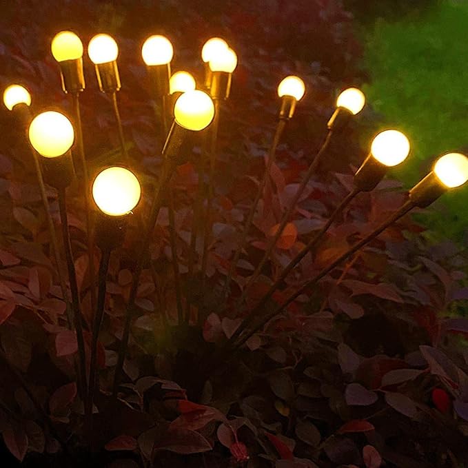 Skanto | Flytende solcelle hagelamper med ildflueeffekt – FireGlow