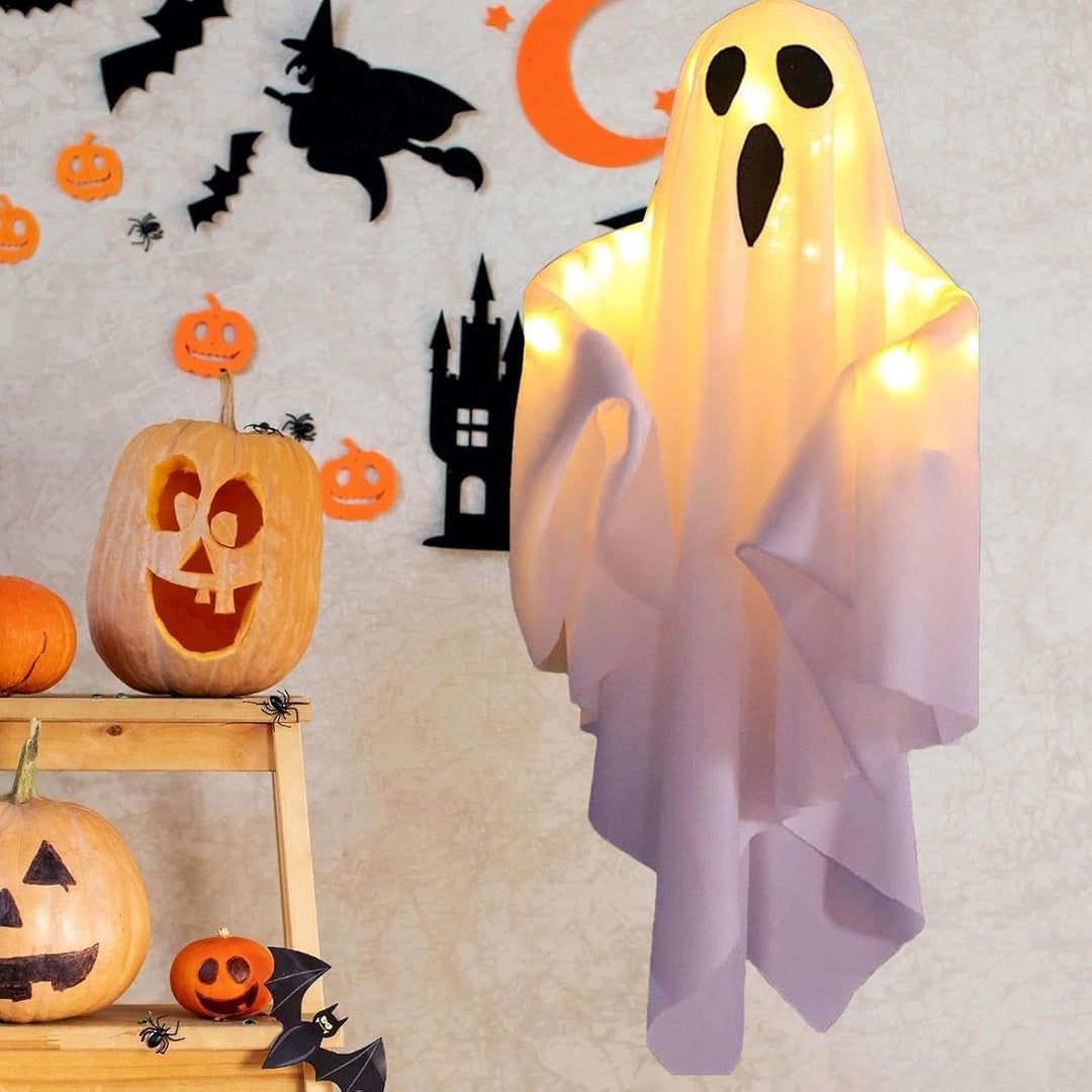 Skanto | Halloween Lys Hengende Stoff Spøkelse Dekorasjoner
