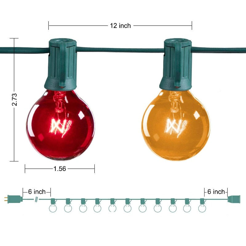 Skanto | Royaleva Utendørs Dimmable Lyslenker - 20 fot LED Ambient Belysning