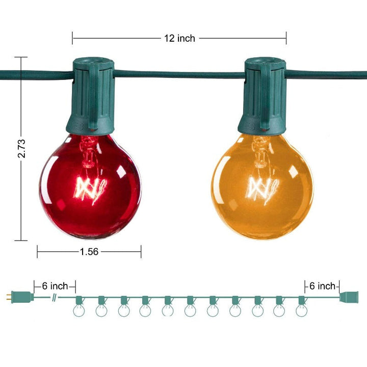 Skanto | Royaleva Utendørs Dimmable Lyslenker - 20 fot LED Ambient Belysning