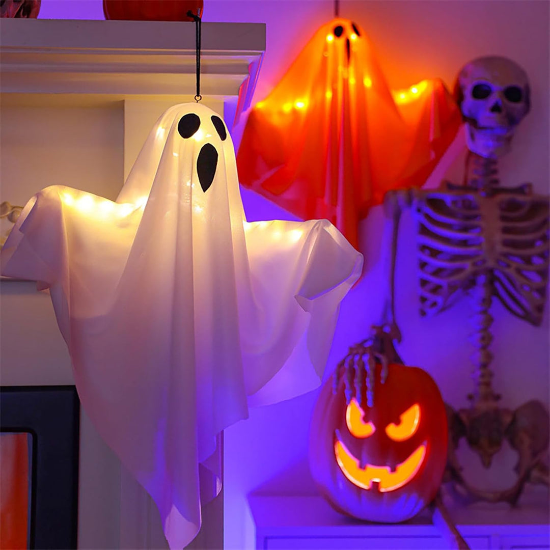 Skanto | Halloween Lys Hengende Stoff Spøkelse Dekorasjoner