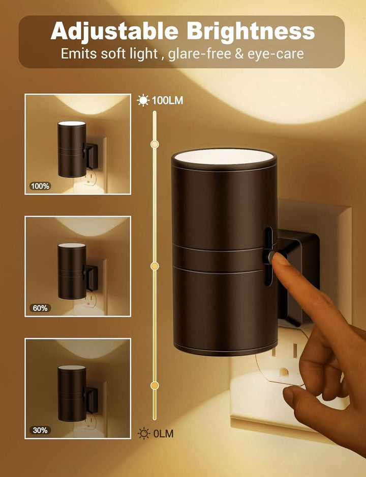 Skanto | NIGHTSENSE – LED nattlys med skumringssensor, blendrefri & energieffektiv