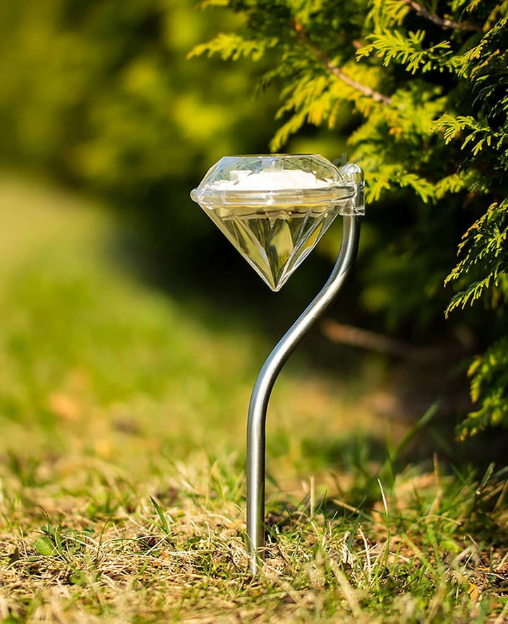 Skanto | Solhage Lys i Diamantform – LED-lamper for Ute-dekorasjon og Belysning
