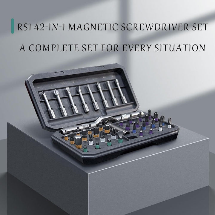 42-i-1 Magnetschraubendreher-Set – Präzisions-Reparaturwerkzeug-Set mit Bits und Griff – Fixaro