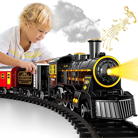 Skanto | TrackMaster Pro - Batteridrevet elektrisk togsett med realistiske lyder