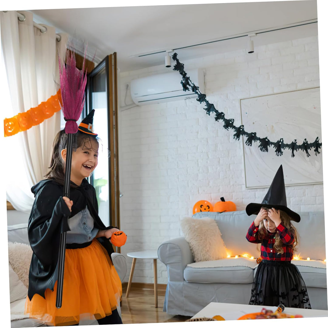 Skanto | Halloween Heks Besen Plast Fest Rekvisitt