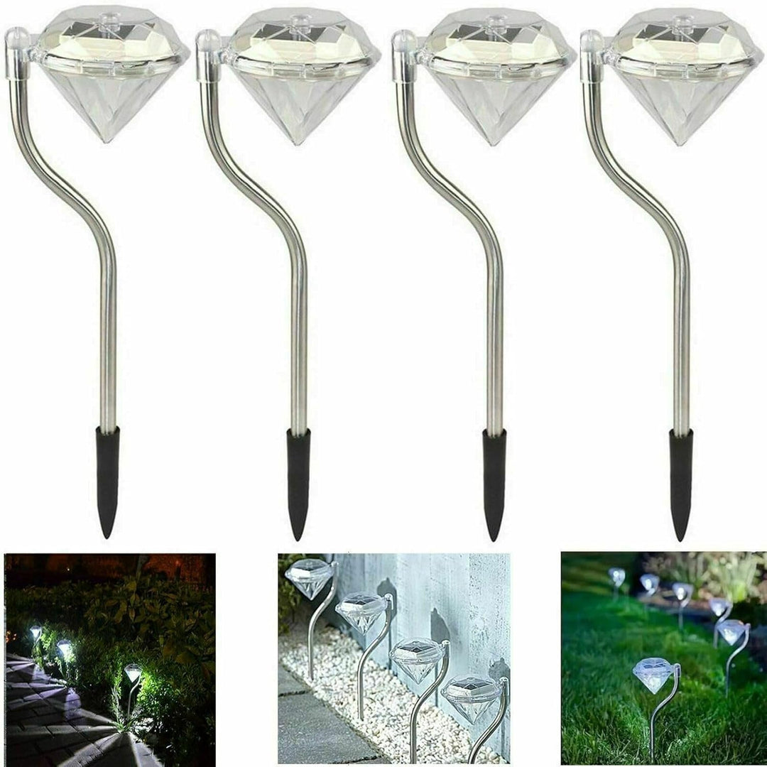 Skanto | Solhage Lys i Diamantform – LED-lamper for Ute-dekorasjon og Belysning