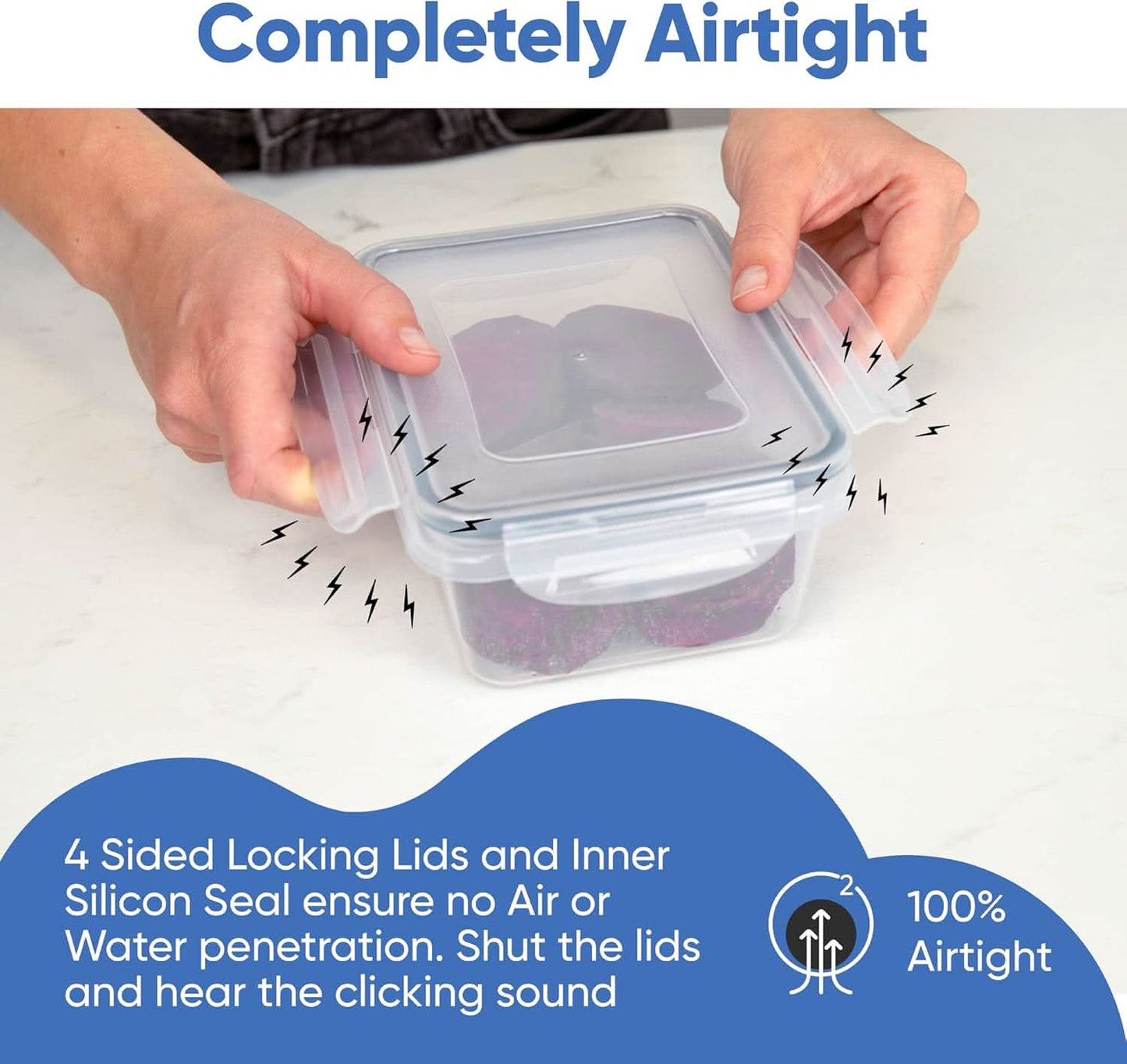 Norvo | 16 lufttette bokser for et organisert kjøkken