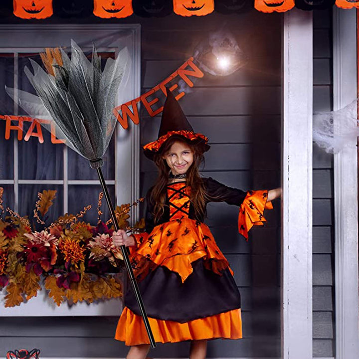 Skanto | Halloween Heks Besen Plast Fest Rekvisitt