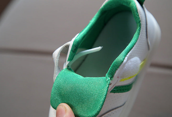 Skanto | LED Barne Sneakers med fleksibel såle